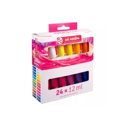 Afbeelding van Acrylverf Talens Art Creation 12ml set à 24 kleuren