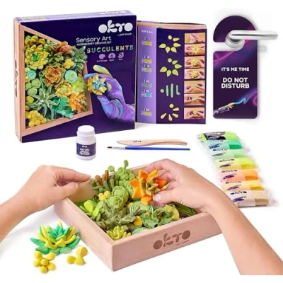 Afbeelding van Foam Klei Okto Joy 10016 Multikleur 21 x 5 cm