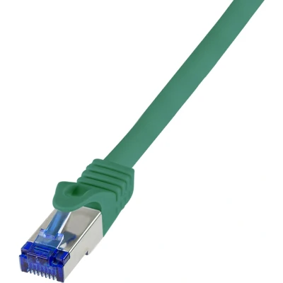 Afbeelding van LogiLink C6A075S RJ45 CAT 6A S/FTP 5.00 m Groen 1 stuk(s)