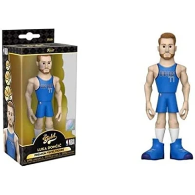 Afbeelding van vinyl Gold NBA Mavericks Luka Doncic 5 inch figuur