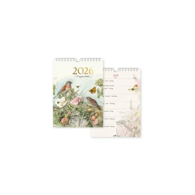 Afbeelding van Kalender 2026 Marjolein Bastin vogels 7dagen/1pagina