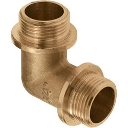 Afbeelding van Bonfix messing knie 1/2&quot; Buitendraad