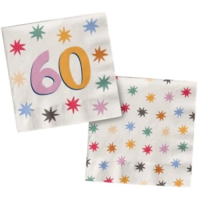 Afbeelding van Folat Servetten Starburst 60 (20 stuks) 33 x cm
