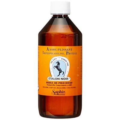 Afbeelding van Saphir Etalon noir lederolie Huile pied de boeuf 150ml
