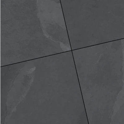 Afbeelding van Keramische tuintegel Pavila Antracite 40x80x3cm