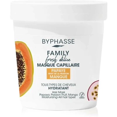 Afbeelding van Hydrating Mask Byphasse Family Fresh Delice Mango Passion Fruit Papaya (250 ml)