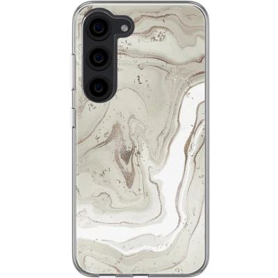 Afbeelding van imoshion hoesje Geschikt voor Samsung Galaxy S23 Design Sandy Marble