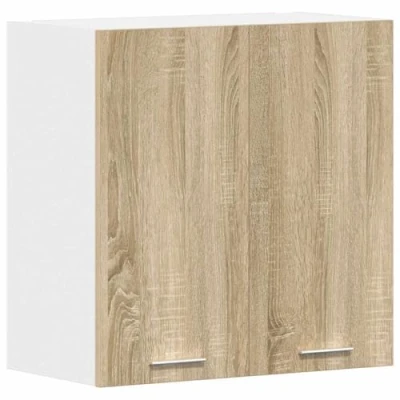 Afbeelding van Hangkast 60x31x60 cm bewerkt hout sonoma eikenkleurig