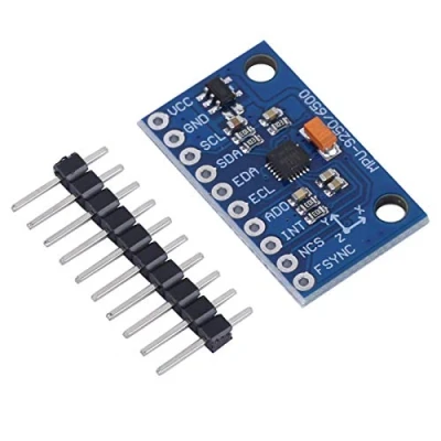 Afbeelding van Jeanoko MPU 9250 3 assige gyroscoop versnellingssensor module 5 V voor nauwkeurige meting