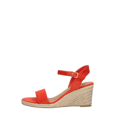 Afbeelding van Tamaris Espadrilles, Dames, Maat: 37, Orange Textiel