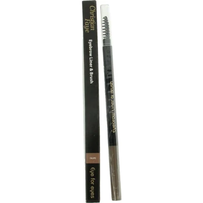 Afbeelding van Christian Faye Eyebrow Liner &amp; Brush Taupe Haibu by Kapperskorting.com