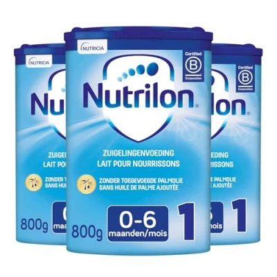 Afbeelding van Nutrilon 1 Groeimelk voor Baby&#039;s van 0 6 maanden 3 pack