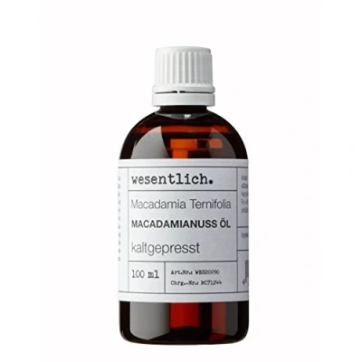 Image de Huile de macadamia pressée à froid 100 ml % pure (macadamia Integrifolia) wesentlich.