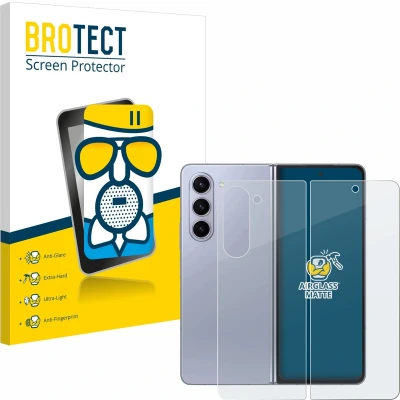 Afbeelding van BROTECT Screenprotector voor Samsung Galaxy Z Fold 5 (Voor+Achter) Folie Beschermfolie Beschermglas matte