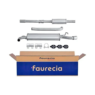 Afbeelding van HELLA 8LD 366 029 011 Einddemper Achter Met aanbouwdelen FIAT: Seicento / 600 Hatchback