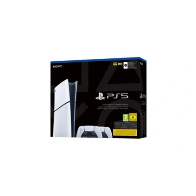 Image de PlayStation 5 Slim Digital Edition + Manette Supplémentaire Blanc
