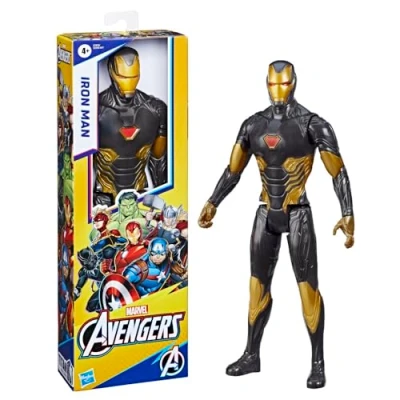 Afbeelding van Marvel Avengers Titan Hero Series Blast Gear Iron Man figuur 30 cm voor kinderen vanaf 4 jaar