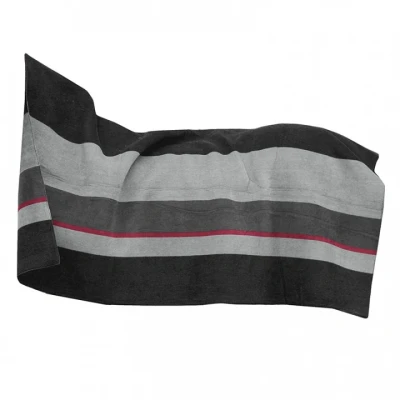 Afbeelding van Kentucky Horsewear Fleece Deken Heavy Square Stripes Zwart