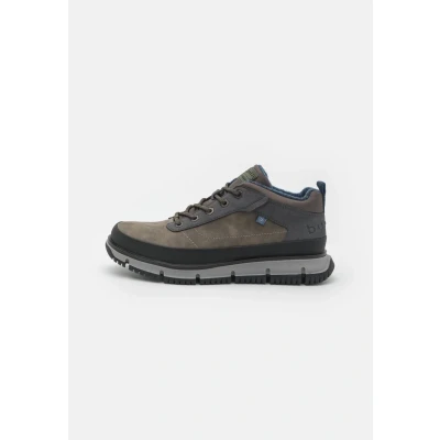 Afbeelding van bugatti Samper Sneakers hoog, Heren, Maat: 40, Taupe/grey Imitatieleer/ textiel