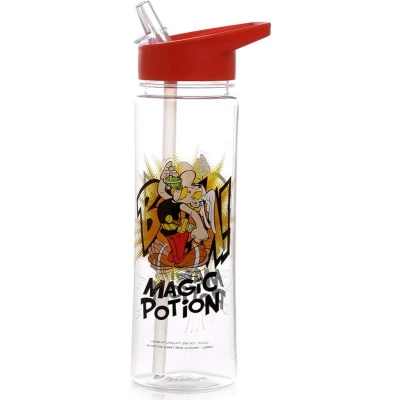 Afbeelding van Asterix drinkfles met rietje Puckator