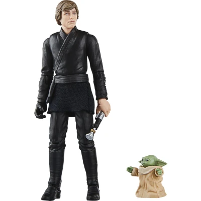 Afbeelding van Hasbro Star Wars The Book Of Boba Fett Vintage Collection Action Figures Luke Skywalker &amp; Grogu 10 cm Actiefiguur Multicolours