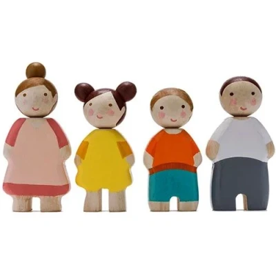 Afbeelding van Tender leaf toys poppenhuispoppen familie tenderleaf 10 cm