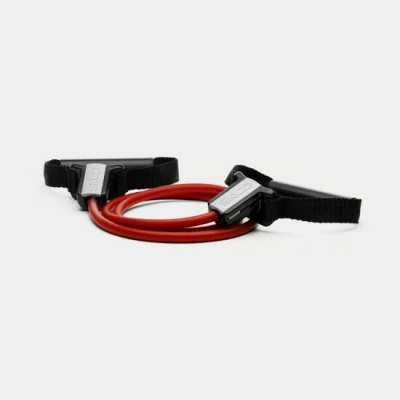 Afbeelding van SKLZ Resistance Cable Weerstandsband Medium Rood Unisex Inclusief Anker en Flexibele Handgrepen Vervangbaar Slide Lock Technologie