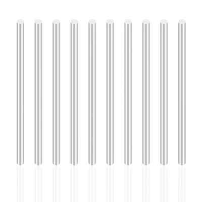 Afbeelding van iMeistek 10 stuks massieve aluminium ronde stangen Ø 3 mm lengte 100 voor radiografisch bestuurbare automodellen, industriële machines, doe het zelf