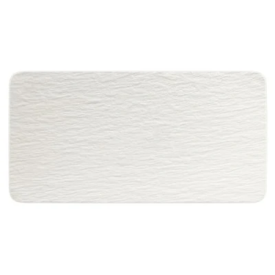 Afbeelding van Villeroy &amp; Boch Manufacture Rock Serveerplank Van Porselein 35 X 18 Cm Gebroken Wit