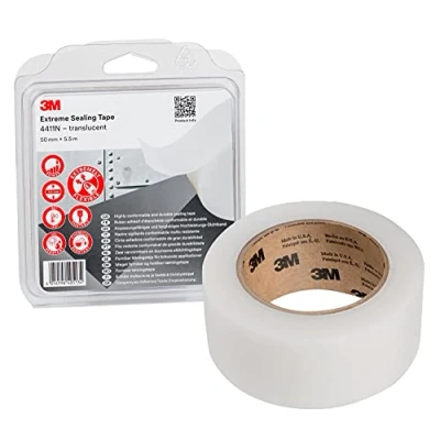 Afbeelding van 3M 4411N/IPS Afdichtingstape Doorschijnend (l x b) 5.5 m 50 mm 1 stuk(s)