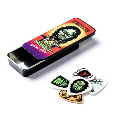 Afbeelding van Kirk Hammett Metallica opbergblikje met plectrums