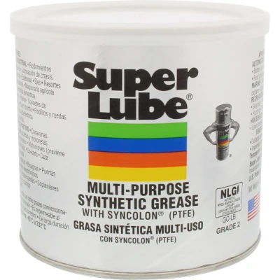 Afbeelding van SUPER LUBE synthetisch multi purpose smeervet met PTFE 400g pot