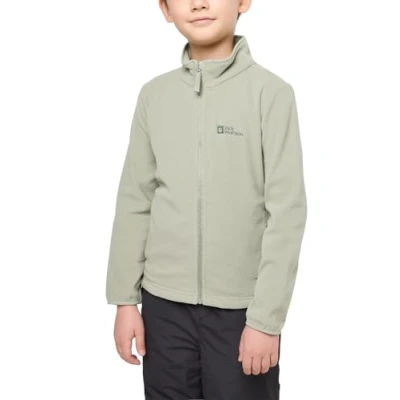 Afbeelding van Jack Wolfskin Taunus Unisex Fleecejas voor kinderen, Maat: 128, Mint leaf