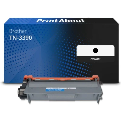 Afbeelding van Huismerk Brother TN 3390 Toner Zwart Extra hoge capaciteit