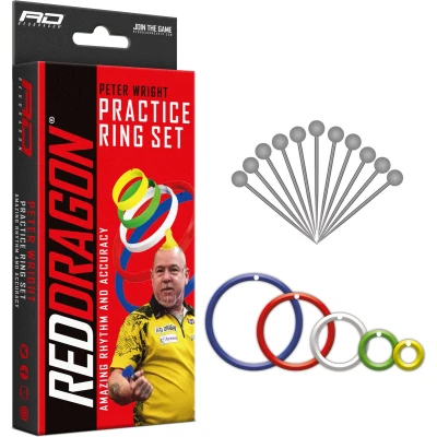 Afbeelding van RED DRAGON Peter Wright Snakebite exclusieve en officiële dart trainingsringen