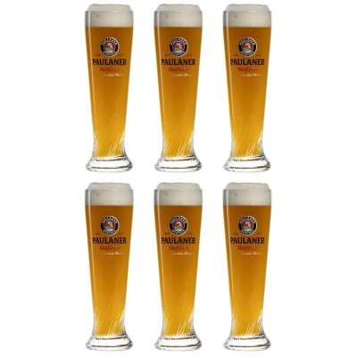 Afbeelding van Paulaner Bierglazen Weizen 500 ml 6 Stuks