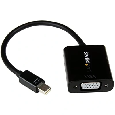 Afbeelding van Mini DisplayPort to VGA Adapter Startech MDP2VGA2 Black 180 cm