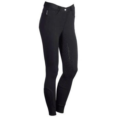 Image de Harry&#039;s Horse Pantalon d&#039;Équitation Redwood Full Grip Noir 140