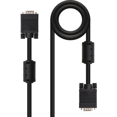 Afbeelding van VGA kabel NANOCABLE 10.15.01 Zwart 10 m