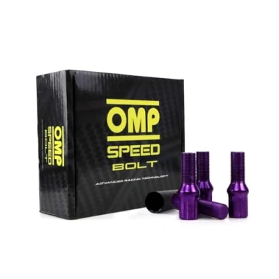 Afbeelding van Set Bouten OMP 27 mm Paars 20 uds M14 x 1,25