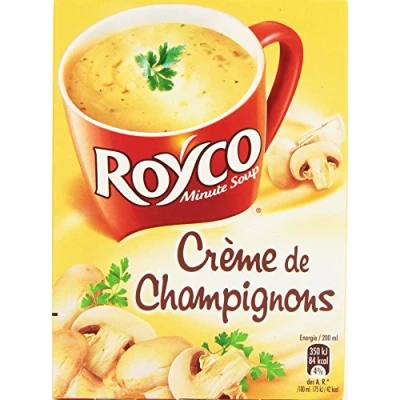 Afbeelding van Royco Gedroogde champignonsoep 4 zakjes van 20 cl 6 stuks