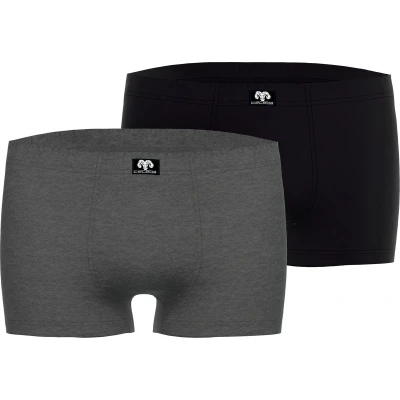 Afbeelding van CECEBA Konvex 2 pack Heren Boxer Grijs/Zwart