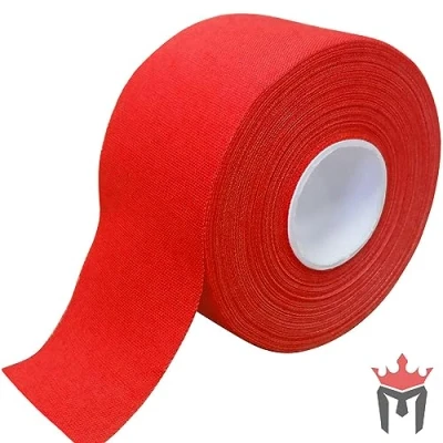 Afbeelding van Meister Zinkoxide sporttraining tape voor sport en geneeskunde, 13,7 m x 3,8 cm, rood, 1 rol