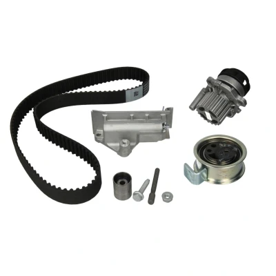 Afbeelding van HEPU PK05501 Waterpomp + Distributieriem Set Met spandemper, spanrol 120 VOLKSWAGEN: Golf 4, Sharan I, 4 Variant, AUDI: A3 Hatchback, A4 B6 Avant