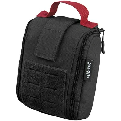 Afbeelding van Mil Tec Unisex 13491002 EHBO pakket voor volwassenen, zwart, één maat