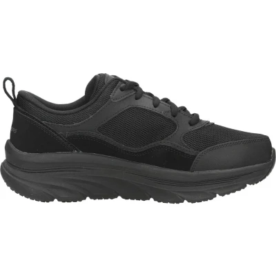 Afbeelding van Skechers Relaxed FIT D&#039;LUX Walker Sneakers laag, Heren, Maat: 43, Zwart Leer en textiel