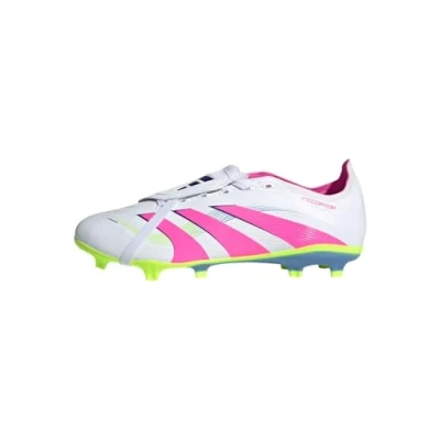 Afbeelding van adidas PREDATOR LEAGUE FOLD OVER TONGUE Firm Ground/Multi Ground Voetbalschoenen, uniseks, Cloud White Lucid Pink Lemon, 46 2/3 EU
