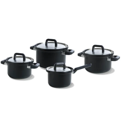 Afbeelding van Bk Flow Cool Black Kookset 4 delige