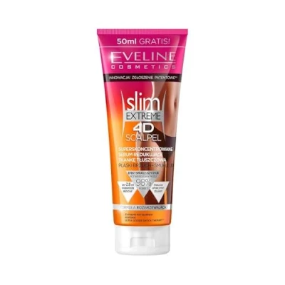 Afbeelding van Eveline Cosmetics Slim Extreme 4D Scalpel Superconcentrated Serum Reducing Fatty Tissue 250ml.