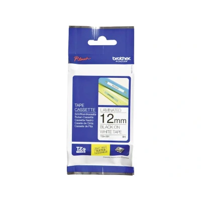 Afbeelding van Brother TZe 441 Tape Zwart op rood (18 mm)